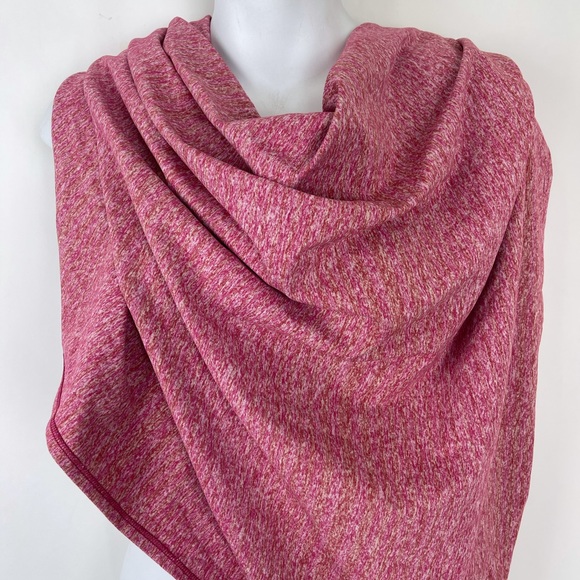 Lululemon Vinyasa Scarf Heathered Wrap Snap Button - Picture 3 of 5